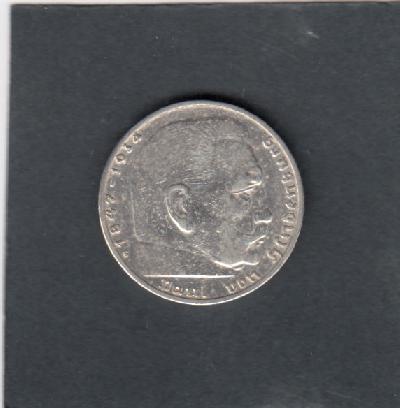 Beschrijving: 2 Mark  HINDENBURG